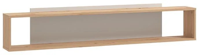 Ράφι τοίχου Belfort ZP Cashmere - Artisan Oak 151x20x32 εκ.