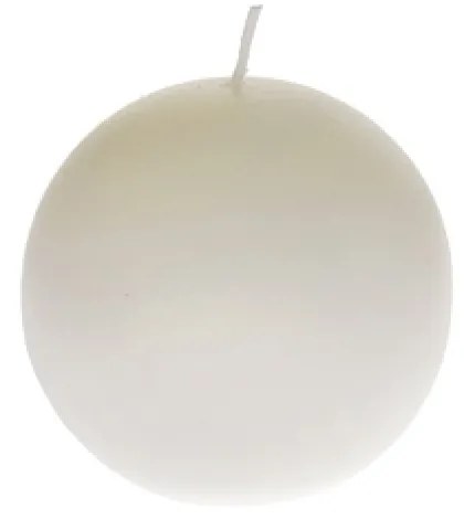Κερί Στρογγυλό Λευκό 10εκ. iliadis 16523