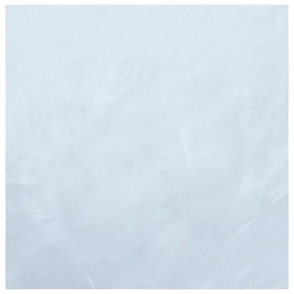 Δάπεδο Αυτοκόλλητο Λευκό με Όψη Μαρμάρου 5,11 μ² από PVC
