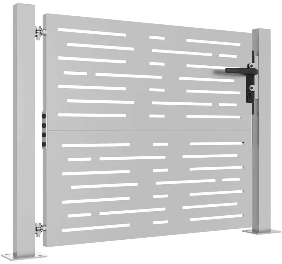 vidaXL Πόρτα Κήπου Τετράγωνη 100x100 εκ. από Ατσάλι Corten