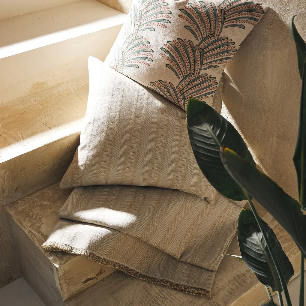 ΡΙΧΤΑΡΙ ΠΟΛΥΘΡΟΝΑΣ 180x180cm GOFIS HOME - LAUREL PLANT GREEN 731/18