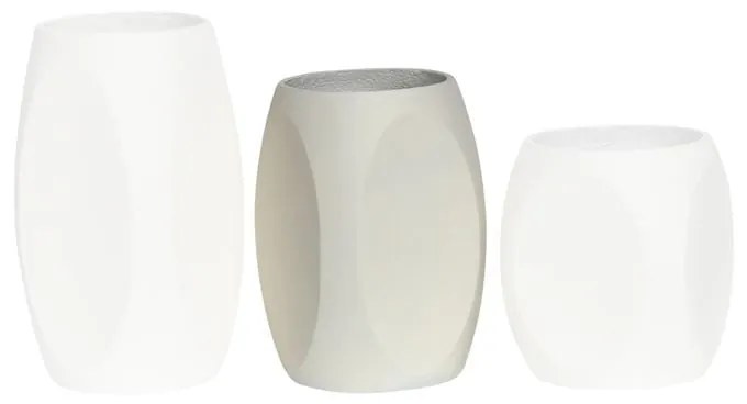 VASE-4 Βάζο Cement, Απόχρωση Beige Φ33x51cm