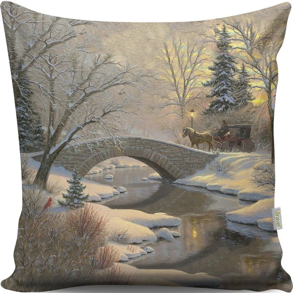 Μαξιλάρι Διακοσμητικό (Με Γέμιση) A13010 Multi Aberto Design 43X43 Cotton-Polyester