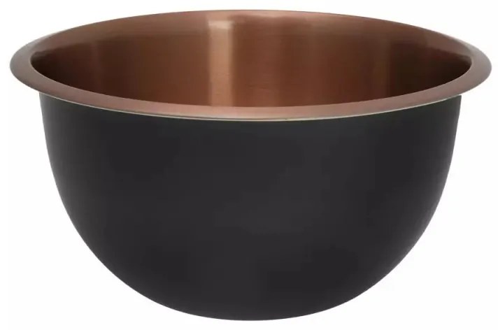Σετ βαθύ μπολ Klausberg KB 7394, 5 l, 3 l, 1,6 l, 13/11/9 cm, γυαλισμένο, ανοξείδωτο ατσάλι / χαλκό