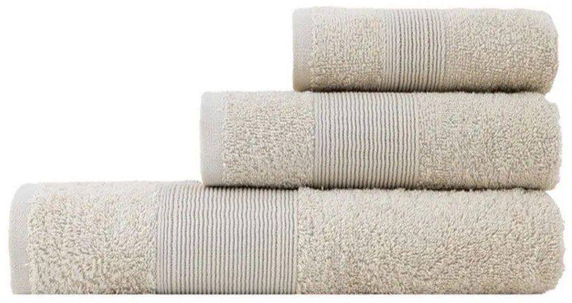 Πετσέτα Oasis Beige Nima Σώματος 70x140cm 100% Cotton