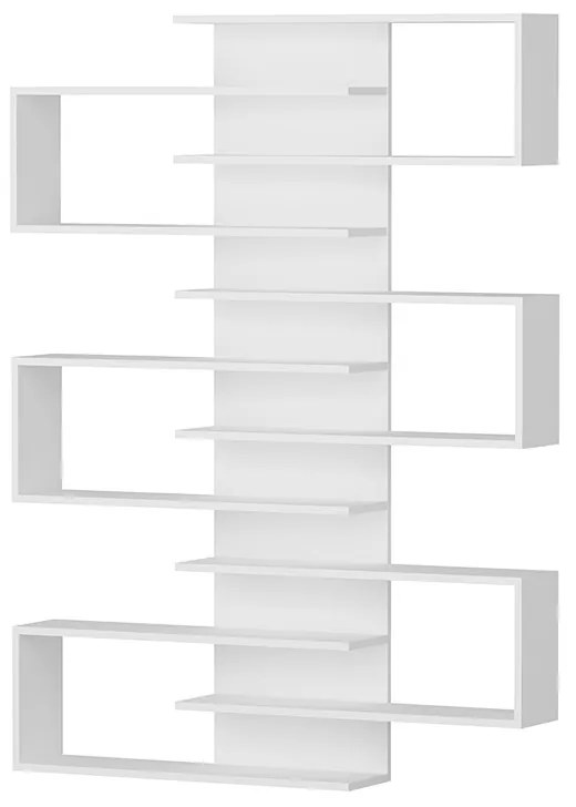 120-000276 Ραφιέρα τοίχου Hart pakoworld λευκό 75x21.5x161.5εκ CLIPBOARD WITH MELAMINE 18mm. WHITE, 1 Τεμάχιο