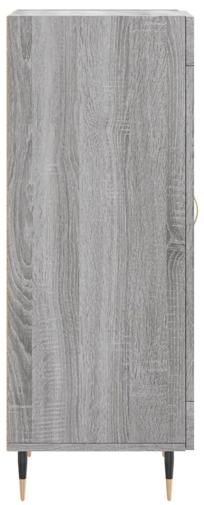 vidaXL Ντουλάπι Γκρι Sonoma 34,5x34x90 εκ. από Επεξεργασμένο Ξύλο