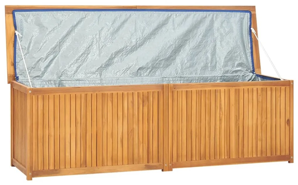 Μπαούλο Κήπου 175 x 50 x 55 εκ. από Μασίφ Ξύλο Teak - Καφέ