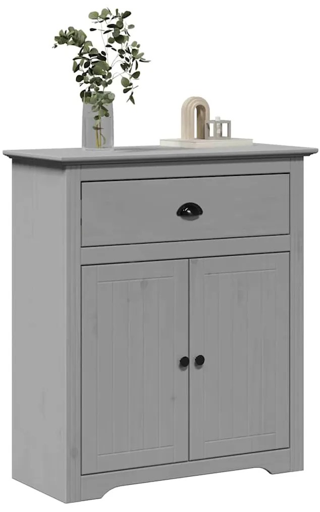 vidaXL Ντουλάπι διαδρόμου BODO Γκρι 80x35x90 cm