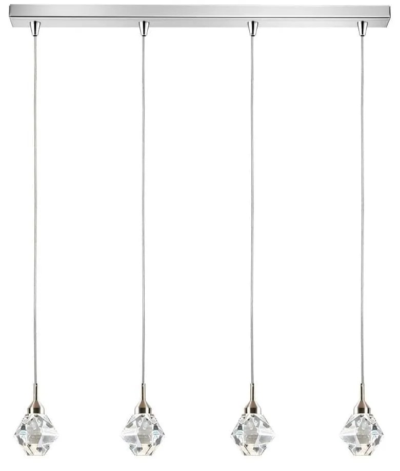 Φωτιστικό Οροφής - Ράγα 01465.09B 3W 24V LED 3000K 240Lm/Each 85cm Clear Luma