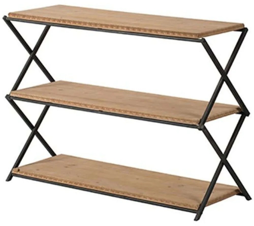 Ραφιέρα Δαπέδου Pruah 48106 120x40x85cm Natural