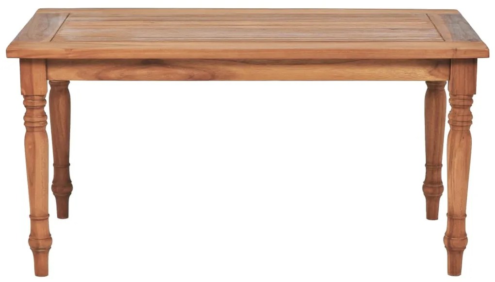 vidaXL Τραπέζι Batavia 90 x 50 x 45 εκ. από Ξύλο Teak