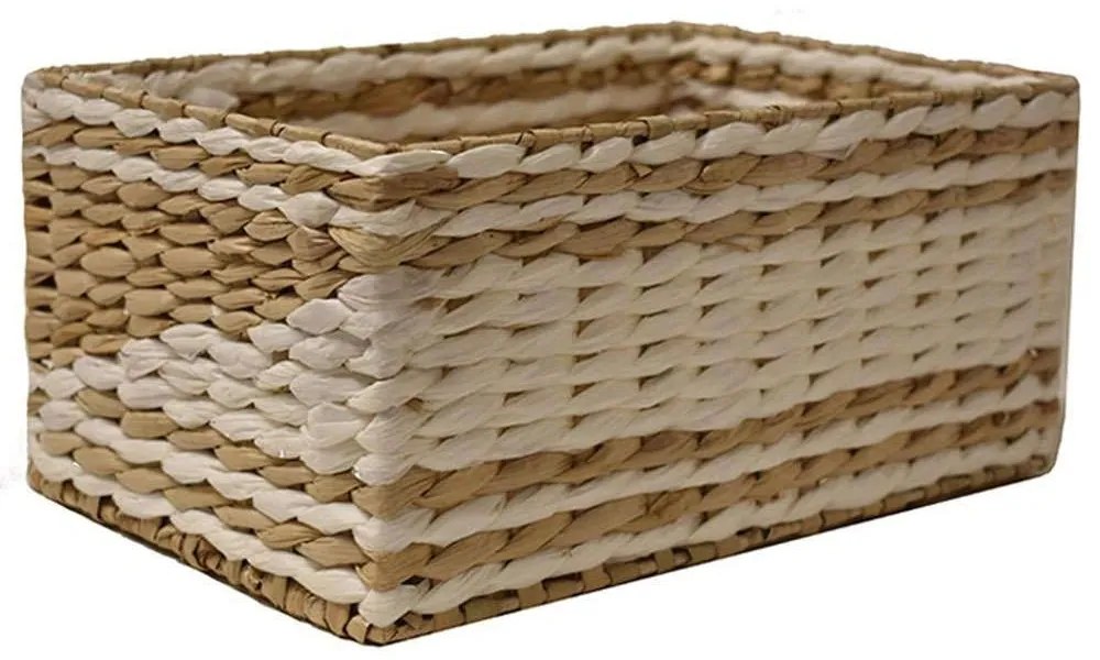 Καλάθι Rush 00.06.67453 30x20x14cm Natural-White Mat