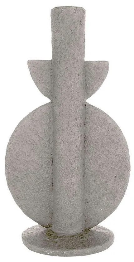 Κηροπήγιο Bubble PT3748WG 13x9,5x22cm Grey Present Time Polyresin