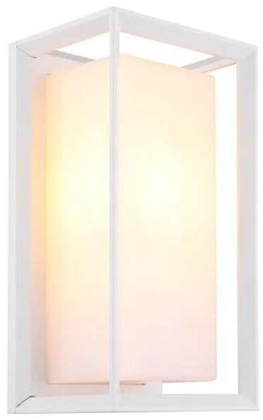 Απλίκα Φωτιστικό Τοίχου 1xΕ27 Αλουμίνιο IP44 Globo Lighting-31982W-Λευκό 31982W