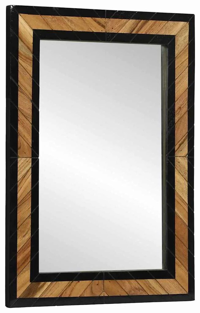 vidaXL Καθρέφτης 70x2x70 cm Σταθερό Ξύλο Ακακίας