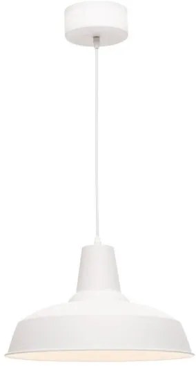 Κρεμαστό Φωτιστικό Οροφής Loft35 H180 Φ35 Bot Lighting-9783080-Λευκό 9783080