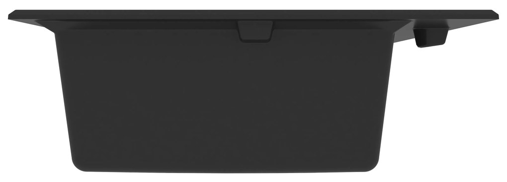 vidaXL Κουζίνα Σιντρι Μαύρο 790x500x193 εκ Γρανίτης