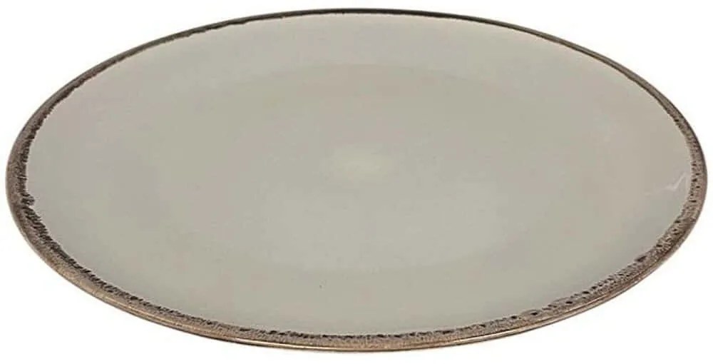 Πιάτο Ρηχό Vibes TLS101K6 27cm Grey Espiel Πορσελάνη