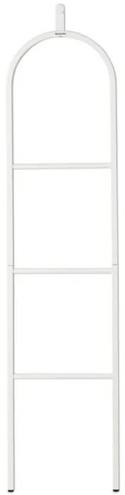 Πολυλειτουργική κρεμάστρα ρούχων Brabantia Linn 1008928, 3 ράφια, Οβάλ μέρος για κρέμασμα σακακιού, Ανθεκτικό στη διάβρωση, Λευκό
