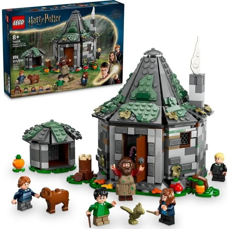 Harry Potter™: Η Καλύβα Του Hagrids - Μια Απροσδόκητη Επίσκεψη (76428) 8 Ετών+ 896 Κομμάτια Multi Lego