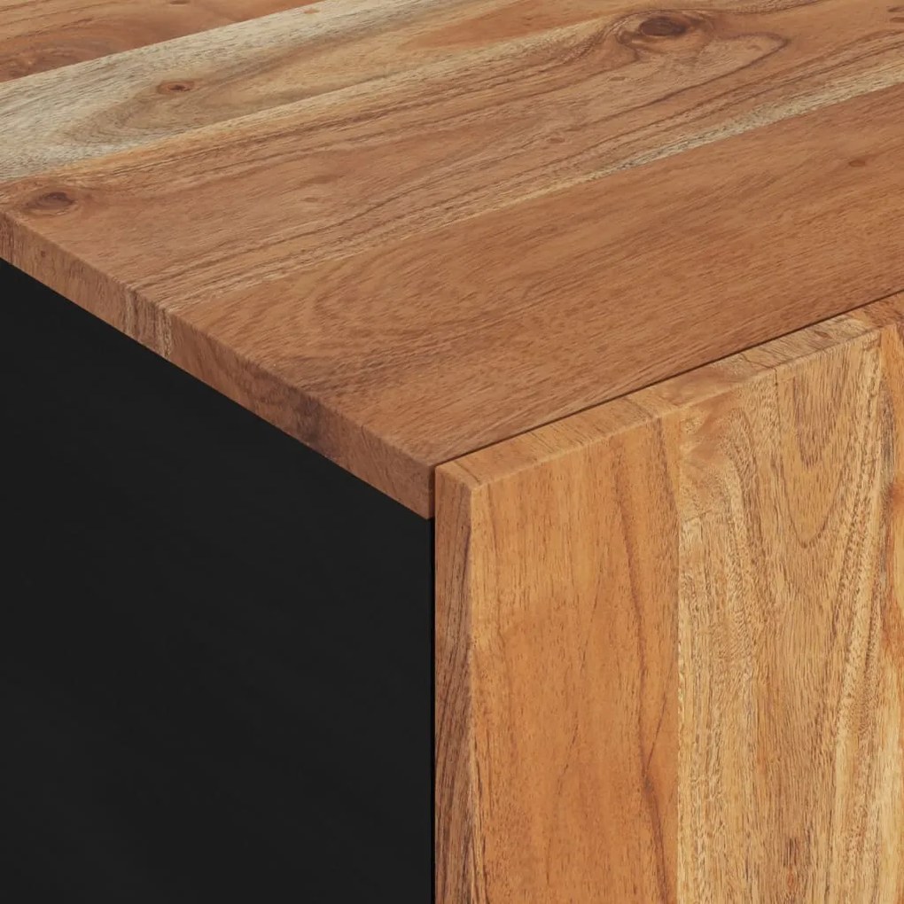 vidaXL Τραπεζάκι Σαλονιού 100x54x40 εκ Μασίφ Ξύλο Ακακίας &amp; Επεξ. Ξύλο