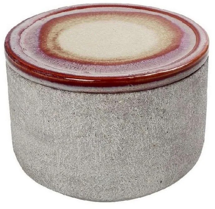 Βάση Ρεσώ Με Καπάκι 10,5cm KLA218 Grey-Red Espiel Cement