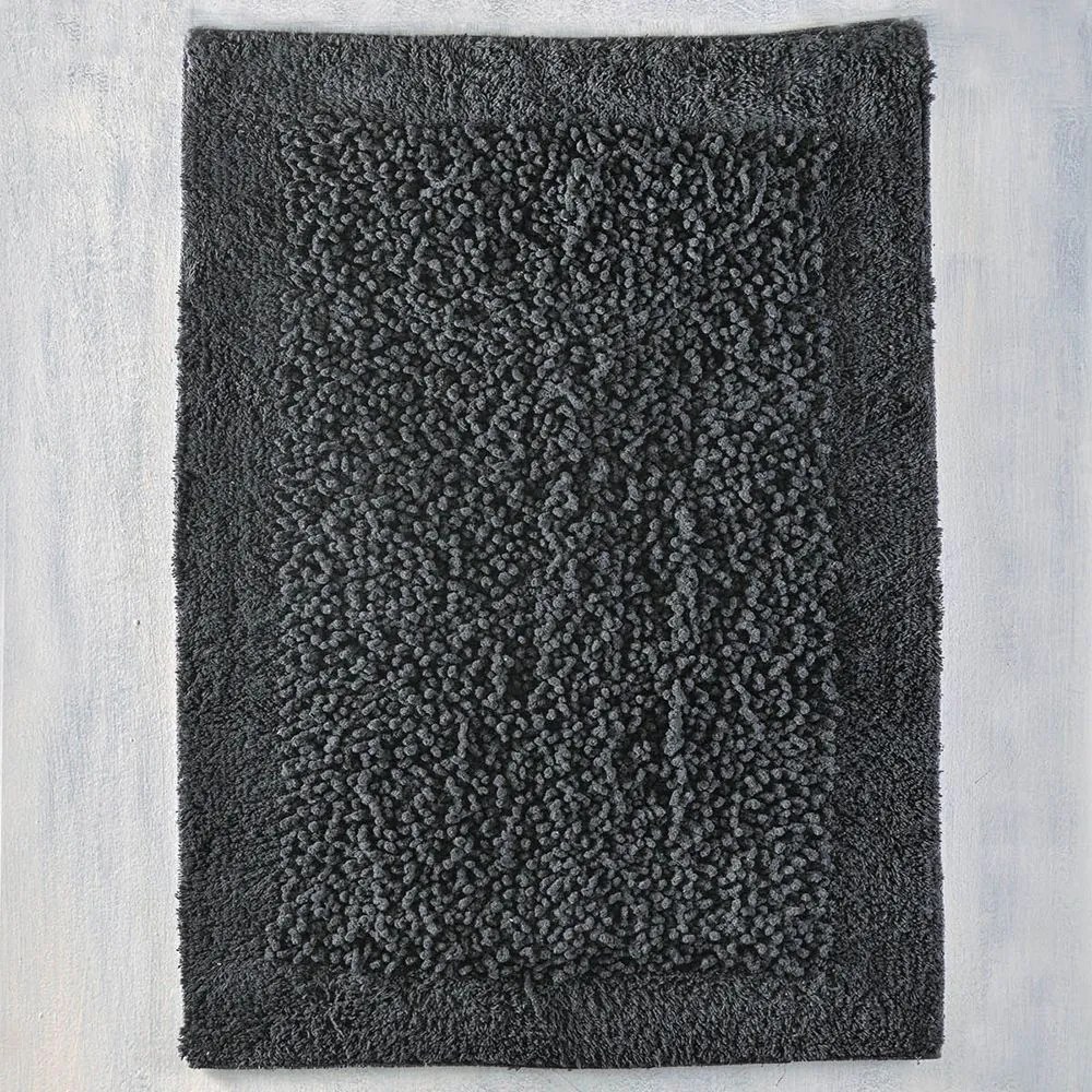Ταπέτο Μπάνιου Rimmon Anthracite Ρυθμός 60Χ90 100% Cotton