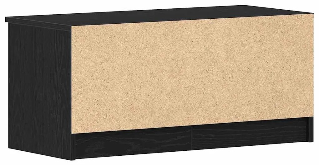 vidaXL Ντουλάπι TV 2 pcs Μαύρο 80 x 35 x 36.5 cm Επεξεργασμένο ξύλο