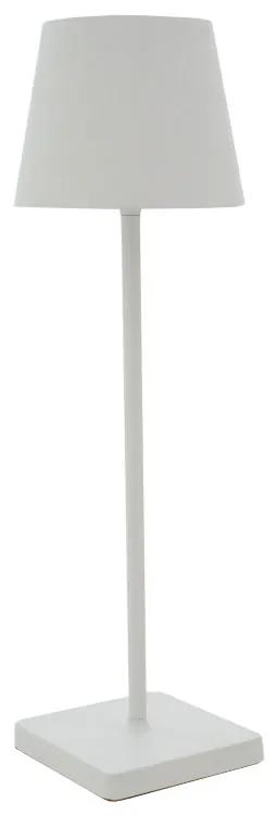 Επιτραπέζιο φωτιστικό Brave pakoworld LED λευκό Φ10x35εκ - Μέταλλο - 009-000110