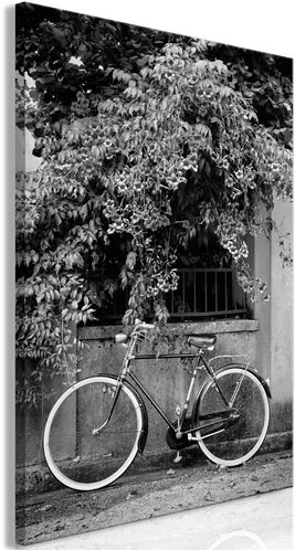 Πίνακας - Bicycle and Flowers (1 Part) Vertical - 40x60