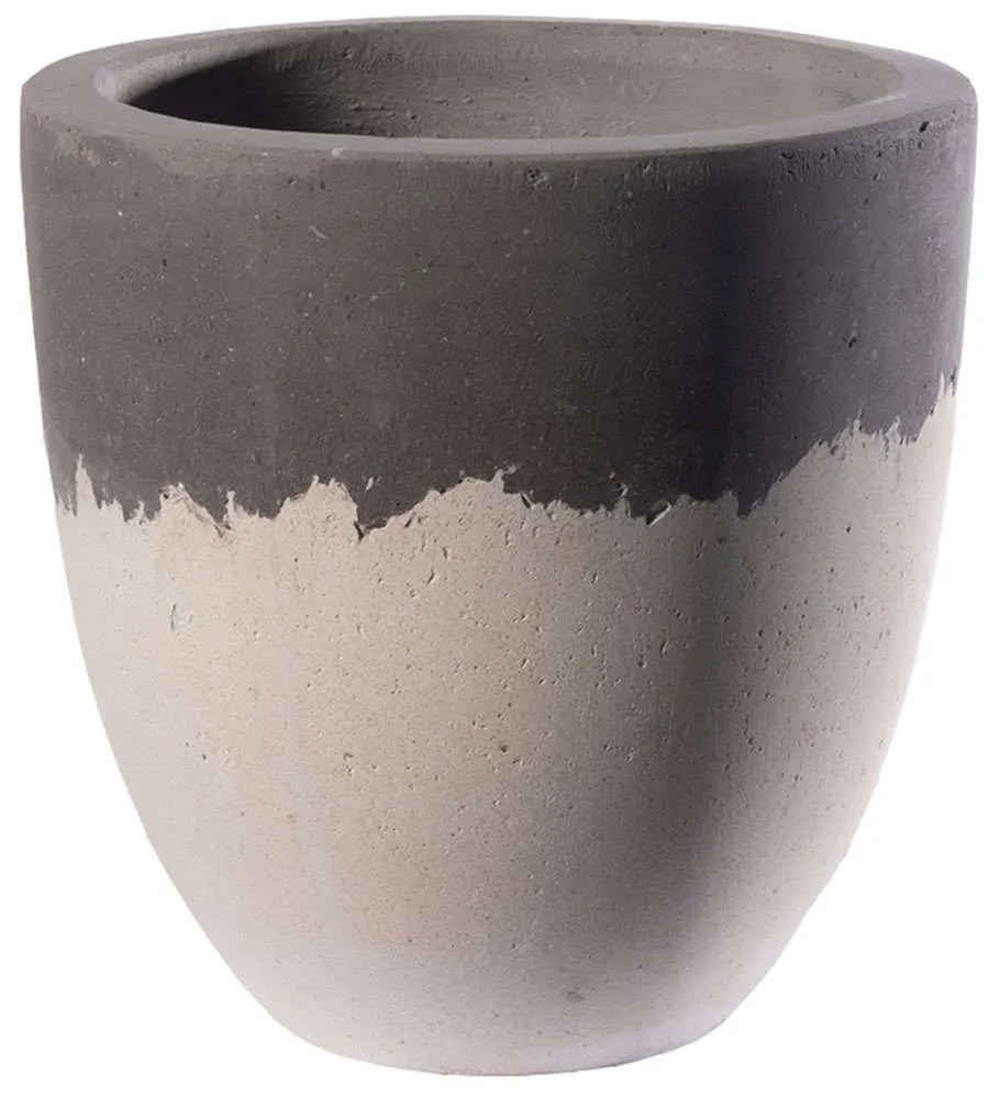 Κασπώ Τσιμεντένιο Grove D-3570-8 50x50x50cm Black-White Supergreens Cement