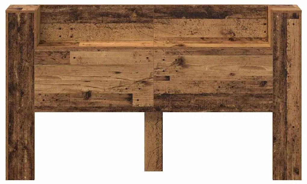 vidaXL Κεφαλάρι Παλιό ξύλο 180 x 17 x 104,5 εκ Επεξεργασμένο ξύλο