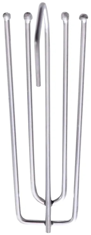 vidaXL Κουρτίνες Συσκότισης με Γάντζους 2 τεμ. Ανθρακί 140 x 175 εκ.