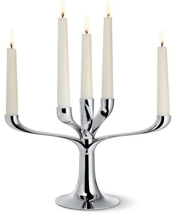 Κηροπήγιο Candelabra (Σετ 3Τμχ) 123167 30,5x12,7x20,3cm Chrome Philippi Metal