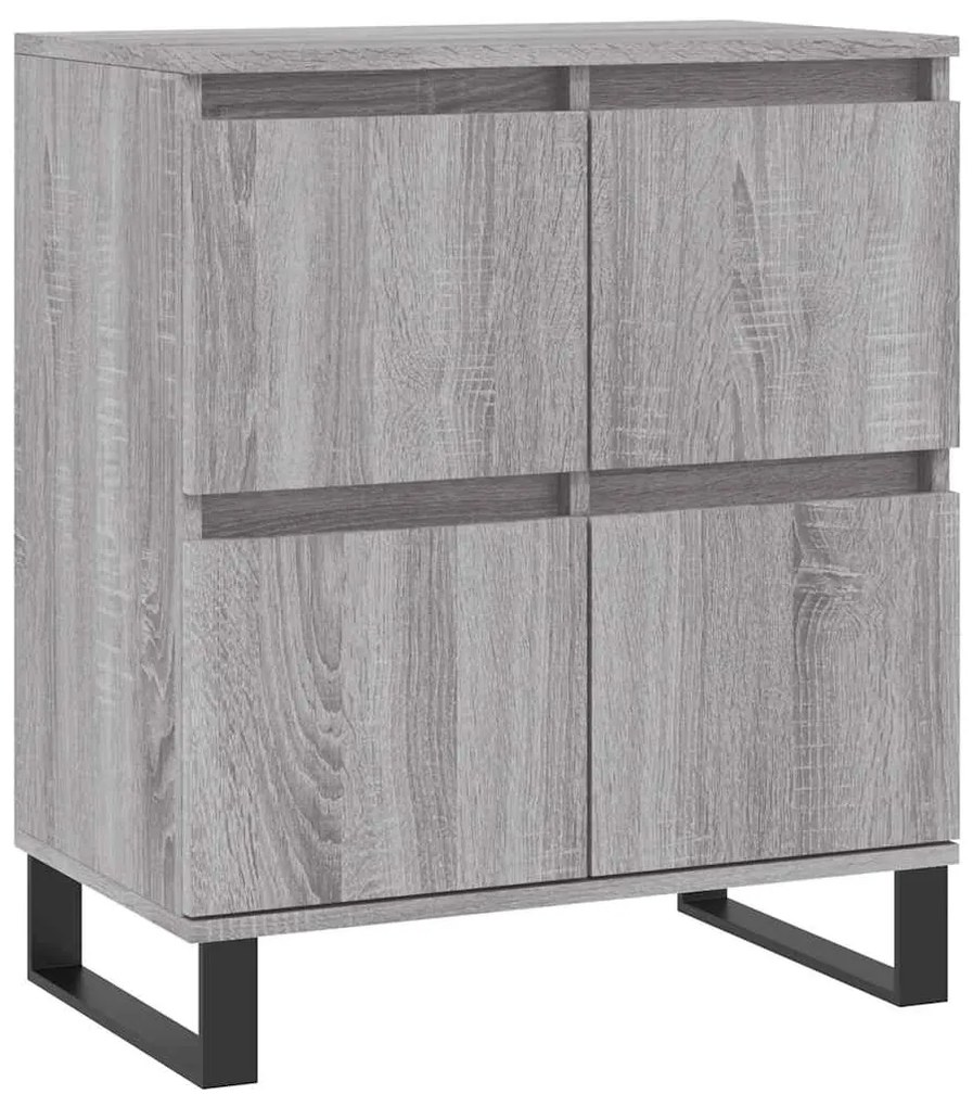 vidaXL Ντουλάπι Γκρι Sonoma 60x35x70 εκ. από Επεξεργασμένο Ξύλο