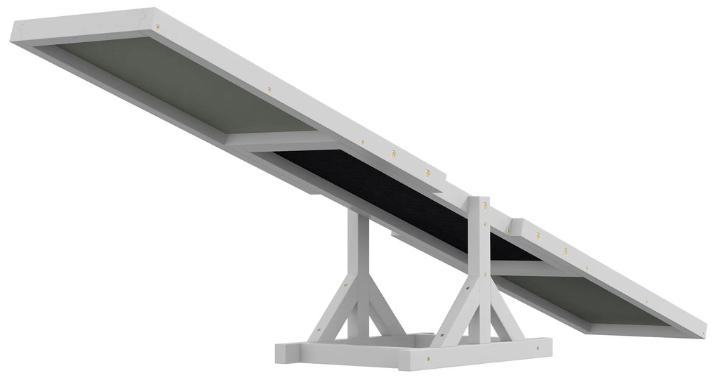 PawHut Ράμπα ισορροπίας για σκύλους για εκπαίδευση Agility, αντιολισθητική, αντοχή έως 50 kg, 180 x 30 x 30 cm