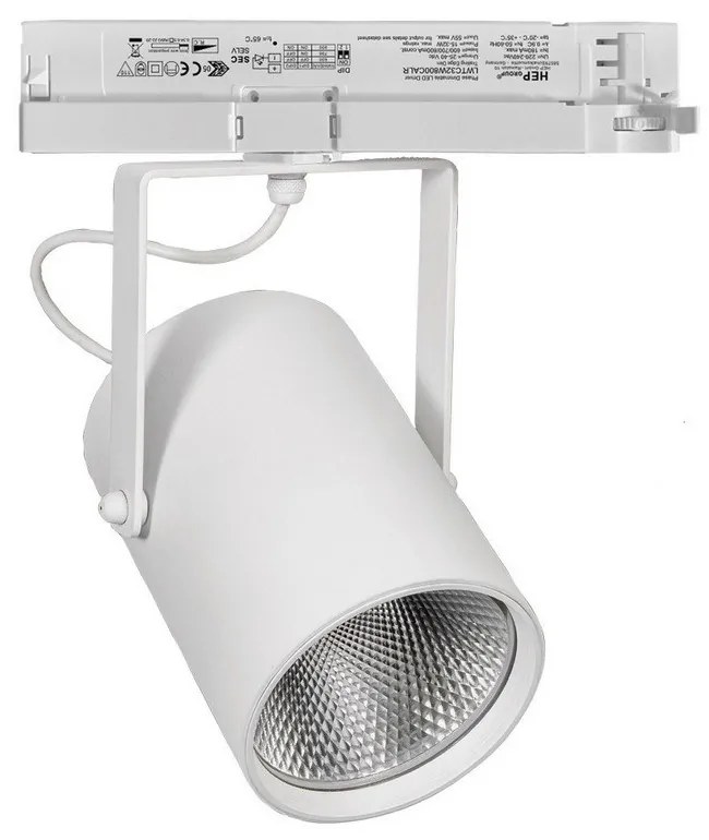 Σποτ Ράγας Dimmable 220-240V Led 29.8W 2700K 3163lm 18° IP20 White VKLed