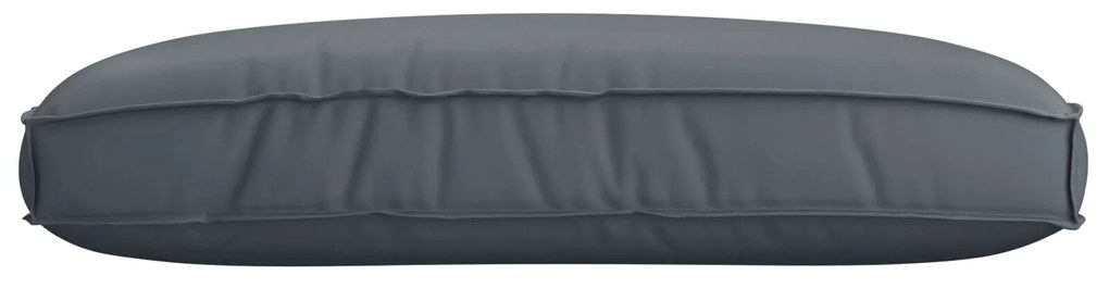 Μαξιλάρι Παλέτας για Καθίσματα Ανθρακί 120x80x12 εκ Υφασμάτινο