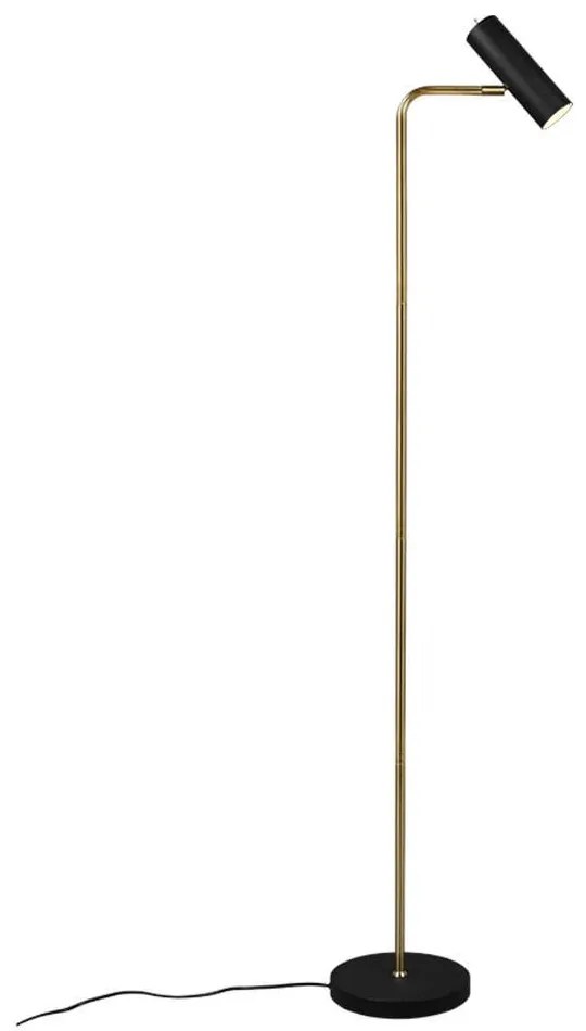 Φωτιστικό Δαπέδου Marley 412400108 1xGU10 5W 23x39x151cm Brass Mat Trio Lighting Metal