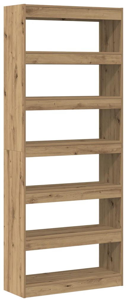vidaXL Βιβλιοθήκη/Διαίρεση Δωματίου από Δρυ 80x30x198 εκ