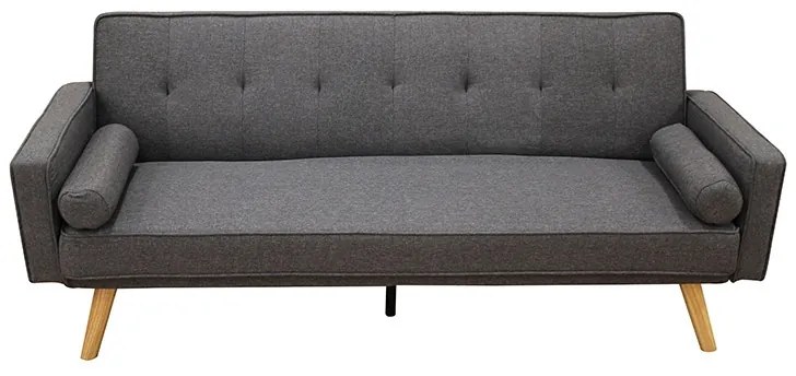 RONY GREY ΥΦΑΣΜΑ ΚΑΝΑΠΕΣ-ΚΡΕΒΑΤΙ 179X80εκ. ΚΑΝΑΠΕΣ 179Χ80Χ75εκ.- ΚΡΕΒΑΤΙ 161Χ94Χ38εκ.