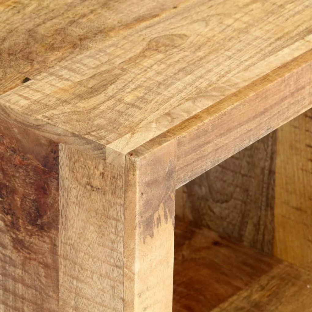 vidaXL Έπιπλο Τηλεόρασης 120 x 30 x 40 εκ. από Μασίφ Ξύλο Μάνγκο