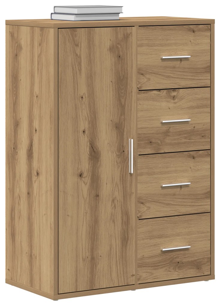 vidaXL Μπουφές Artisan Oak 60x31x84 εκ Επεξεργασμένο ξύλο