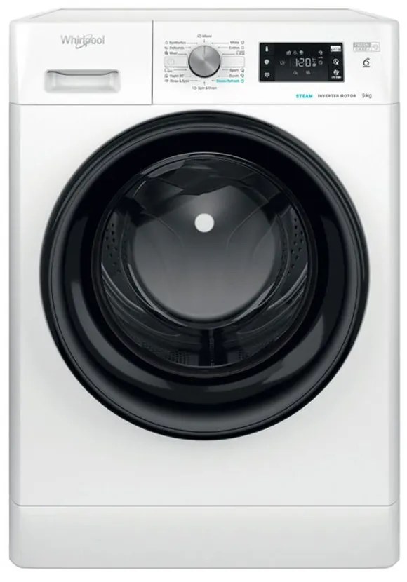 Whirlpool FFB 9469 BV EE Πλυντήριο Ρούχων 9kg steam fresh -FFB 9469 BV EE