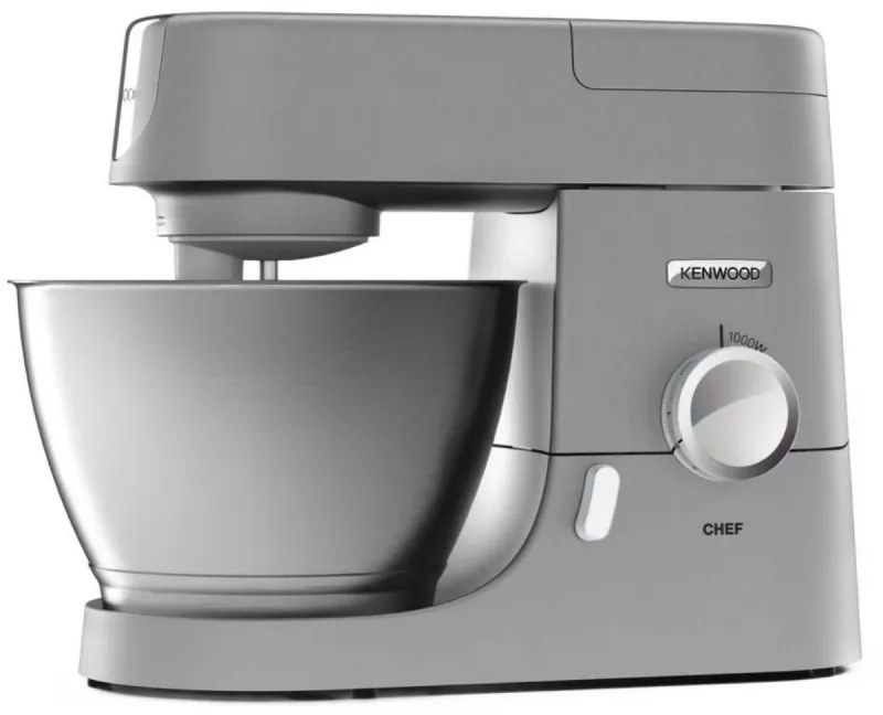 Kenwood Chef KVC3100S Πλανητικό μίξερ, 1000W, 4.6L, 9 ταχύτητες, παλμοί, προστασία από υπερθέρμανση, ασημί