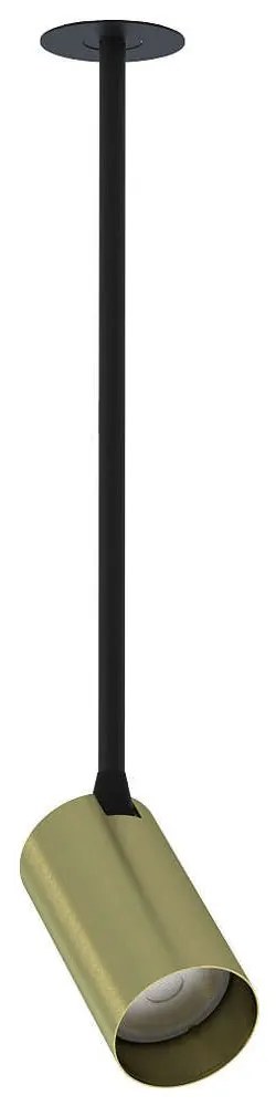 Φωτιστικό Οροφής - Σποτ Mono Surface Long M 7742 1xGU10 10W Solid Brass Nowodvorski Metal, Plastic
