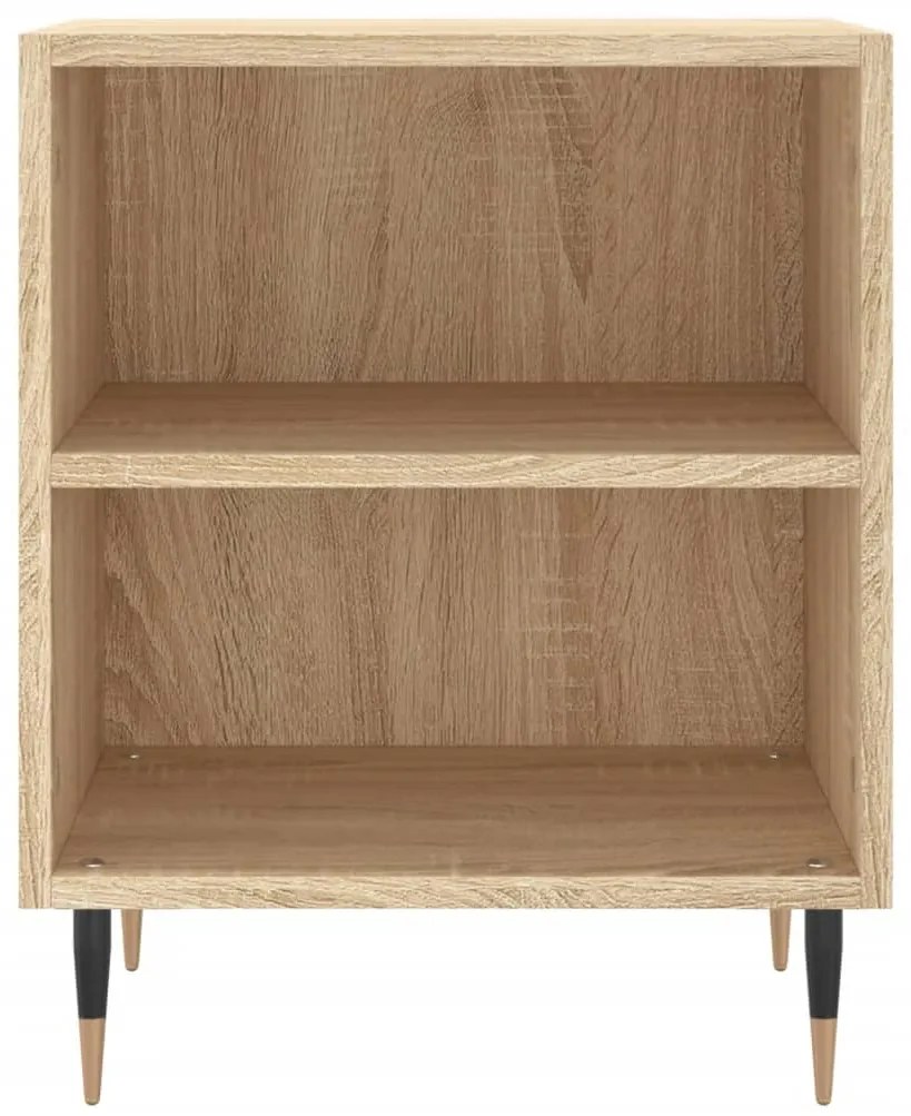 vidaXL Κομοδίνα 2 τεμ. Sonoma Δρυς 40x30x50 εκ. από Επεξεργασμένο Ξύλο