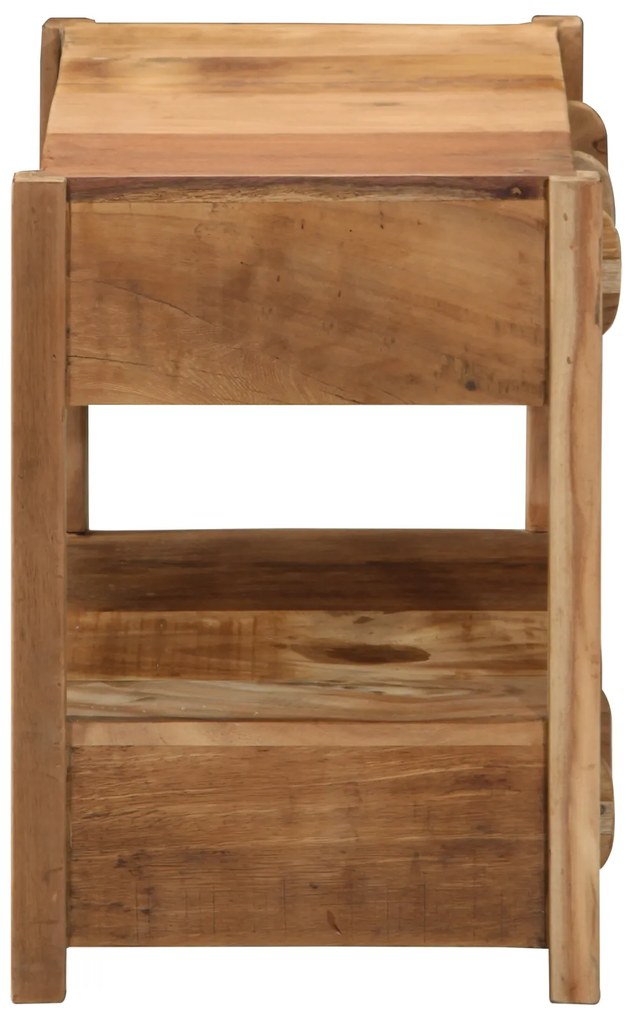 vidaXL Κομοδίνο 43x32x46 εκ. Ξύλο Μοναδικό