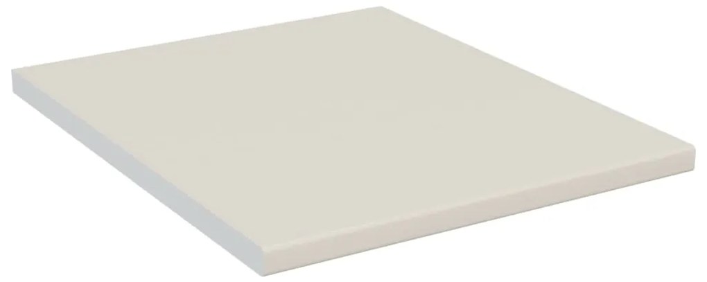 vidaXL Πάγκος Κουζίνας Κρεμ 50 x 60 x 2,8 εκ. από Μοριοσανίδα